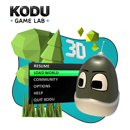 Kodu Game Lab. 
Визуальное 
программирование в 3D
